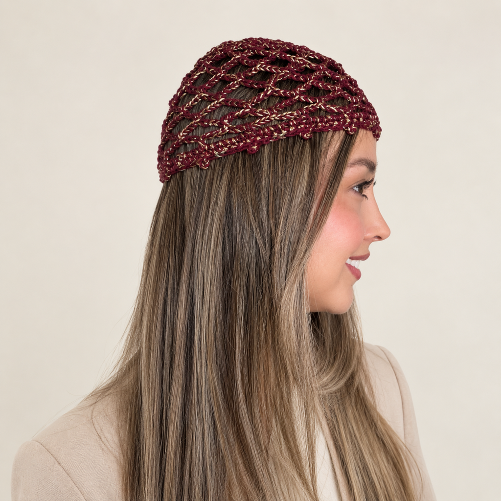 GORRO CASQUETTE VINO BRILLANTE