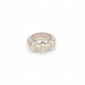 Anillo chunky Júpiter en bronce con baño de plata 925 Talla 7