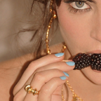 Anillo chunky Júpiter en bronce con baño de oro 24K Talla 8.