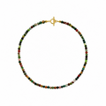 Collar en piedra natural ágata india tamaño mini #4.