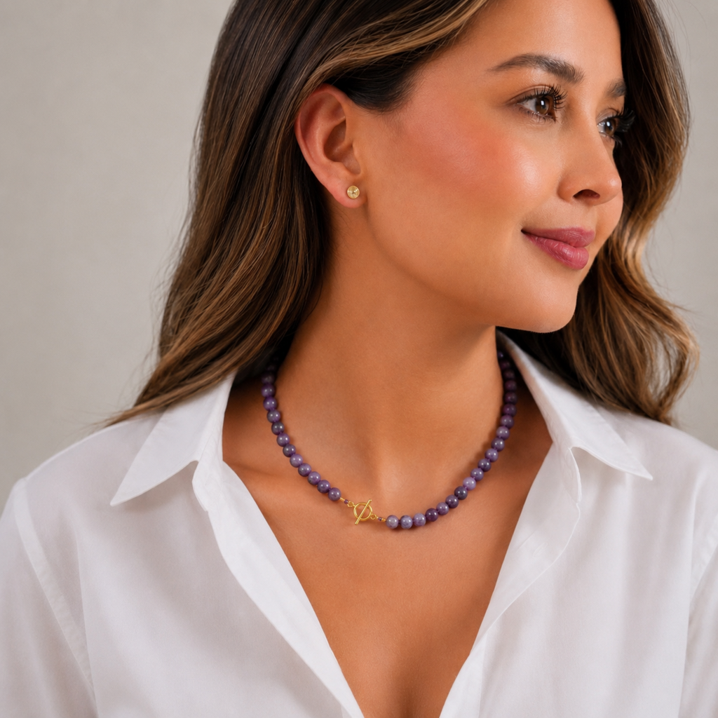 COLLAR AMATISTA