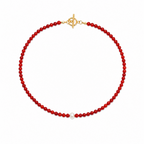 Collar Cornalina Perlada #4.
