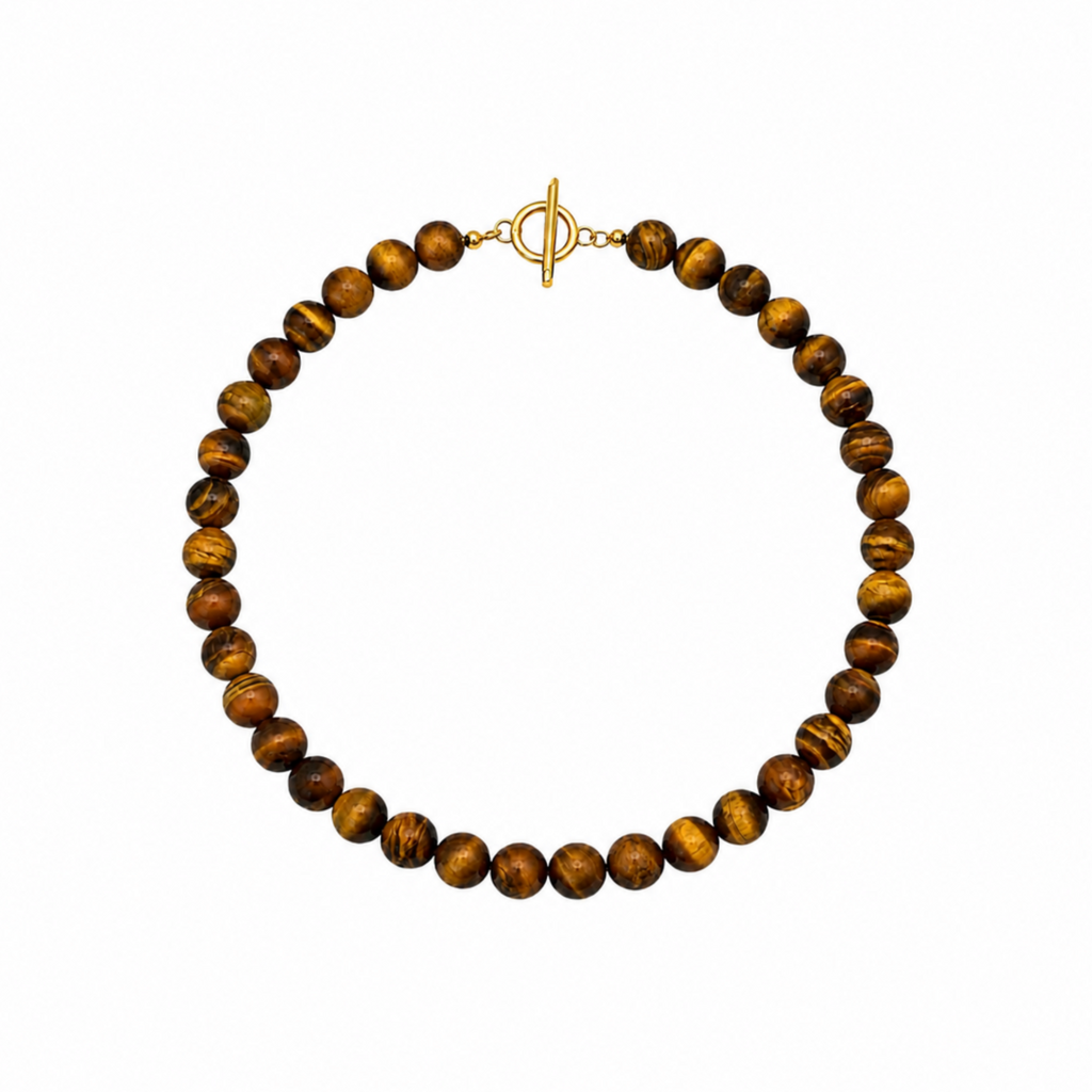 Collar Ojo de tigre #10