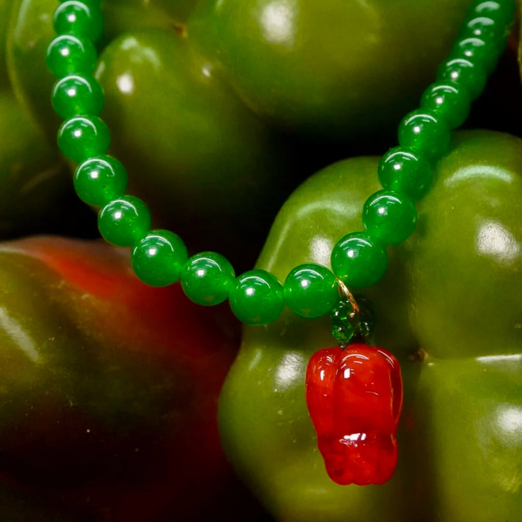 Collar Jade huerto.