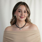 COLLAR SATURNO SILVER - LLUVIA DE PLATA