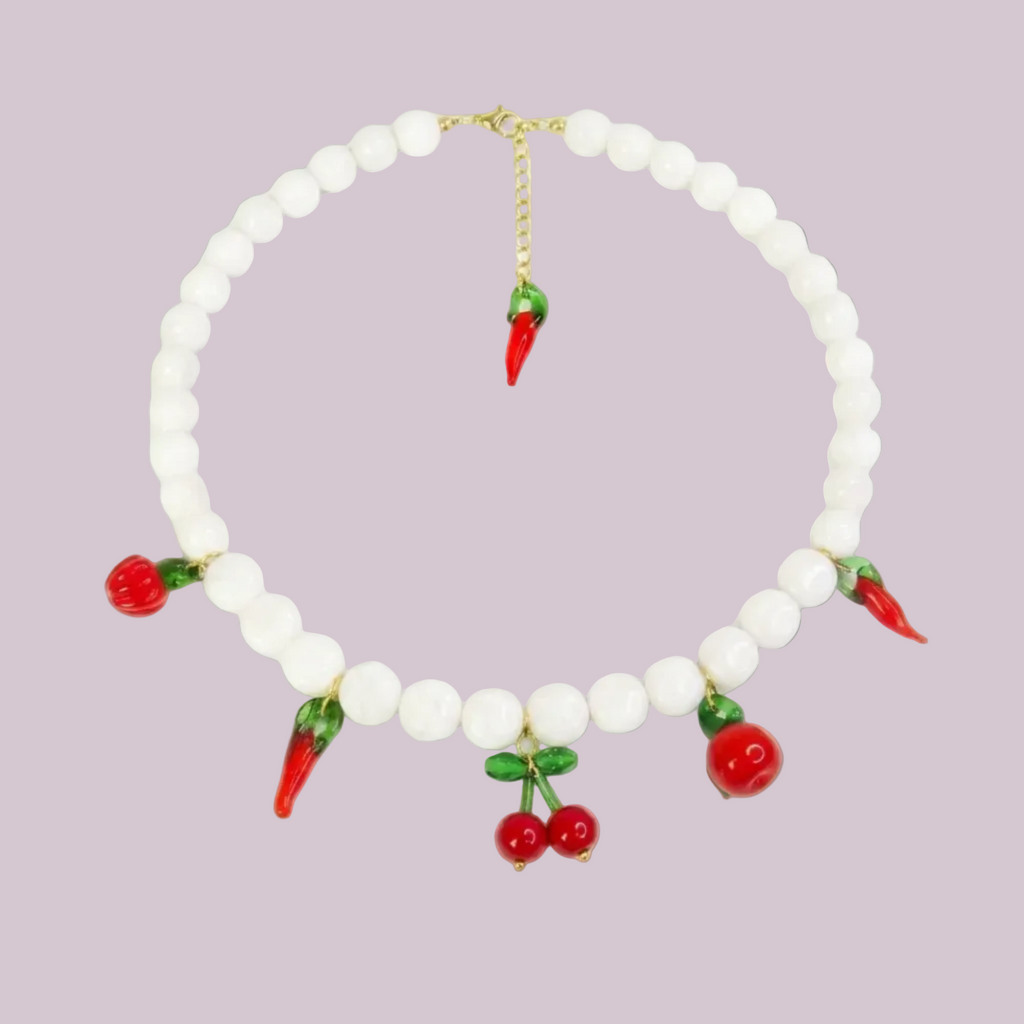Collar cosecha roja 
