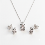 SET OSO PLATEADO - COVERGOLD RODINADO