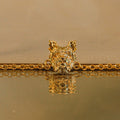 Pulsera con dije de perro yorkie en baño de oro de 24K de Polen wear.